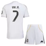 Levné Dětský Fotbalový Dres Real Madrid Vini JR 7 Domácí 2025-26