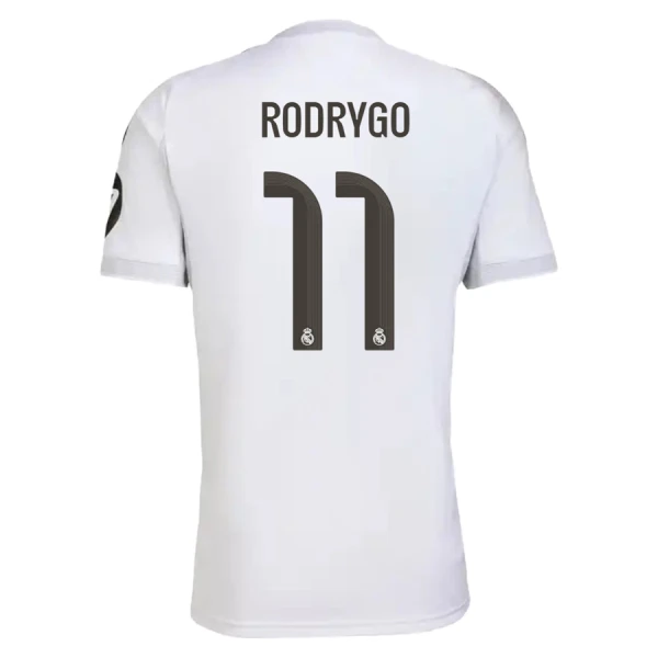 Levné Mužský Fotbalový Dres Real Madrid Rodrygo 11 Domácí 2025-26 Levné Mužský Fotbalový Dres Real Madrid Rodrygo 11 Domácí 2025-26
