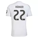 Levné Mužský Fotbalový Dres Real Madrid Rudiger 22 Domácí 2025-26