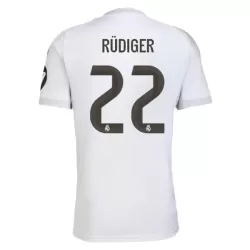 Levné Mužský Fotbalový Dres Real Madrid Rudiger 22 Domácí 2025-26 Levné Mužský Fotbalový Dres Real Madrid Rudiger 22 Domácí 2025-26