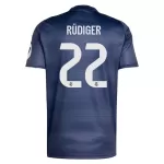 Levné Mužský Fotbalový Dres Real Madrid Rudiger 22 Venkovní 2025-26