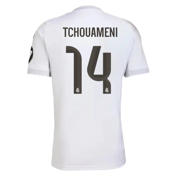Levné Mužský Fotbalový Dres Real Madrid Tchouameni 14 Domácí 2025-26 Levné Mužský Fotbalový Dres Real Madrid Tchouameni 14 Domácí 2025-26
