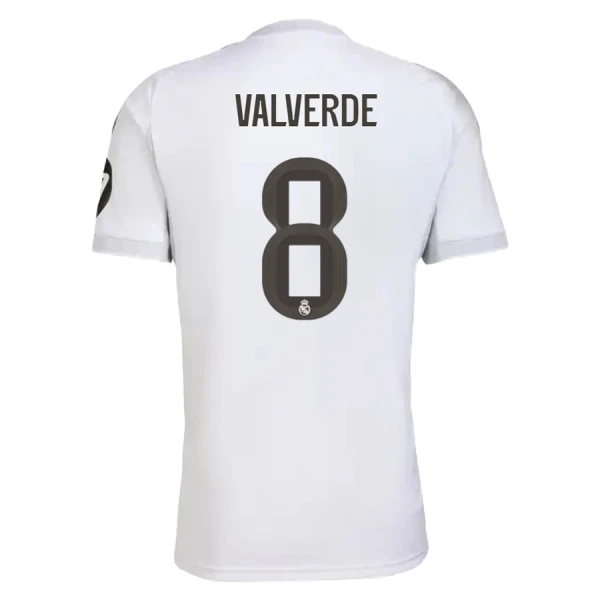 Levné Mužský Fotbalový Dres Real Madrid Valverde 8 Domácí 2025-26 Levné Mužský Fotbalový Dres Real Madrid Valverde 8 Domácí 2025-26