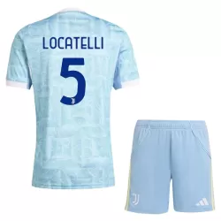 Levné Dětský Fotbalový Dres Juventus Locatelli 5 Venkovní 2025-26 Levné Dětský Fotbalový Dres Juventus Locatelli 5 Venkovní 2025-26