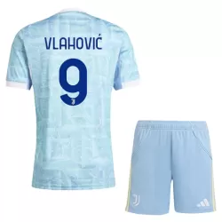 Levné Dětský Fotbalový Dres Juventus Vlahovic 9 Venkovní 2025-26 Levné Dětský Fotbalový Dres Juventus Vlahovic 9 Venkovní 2025-26