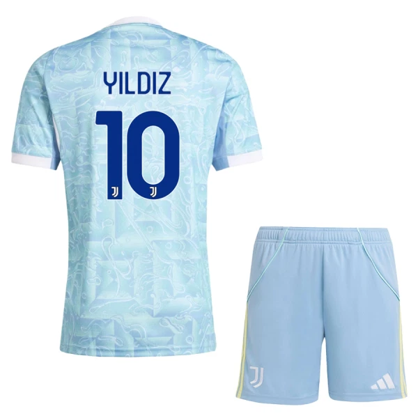 Levné Dětský Fotbalový Dres Juventus Yildiz 10 Venkovní 2025-26 Levné Dětský Fotbalový Dres Juventus Yildiz 10 Venkovní 2025-26
