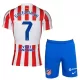 Levné Dětský Fotbalový Dres Atlético Madrid Griezmann 7 Domácí 2025-26 Levné Dětský Fotbalový Dres Atlético Madrid Griezmann 7 Domácí 2025-26
