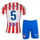 Levné Dětský Fotbalový Dres Atlético Madrid R. De Paul 5 Domácí 2025-26 Levné Dětský Fotbalový Dres Atlético Madrid R. De Paul 5 Domácí 2025-26