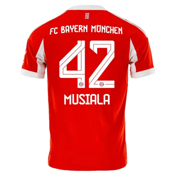 Levné Dětský Fotbalový Dres FC Bayern Mnichov Jamal Musiala 42 Domácí 2025-26