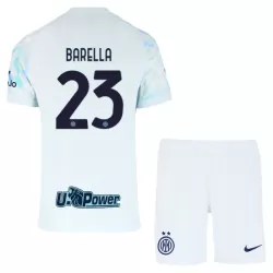 Levné Dětský Fotbalový Dres Inter Milán Barella 23 Venkovní 2025-26 Levné Dětský Fotbalový Dres Inter Milán Barella 23 Venkovní 2025-26