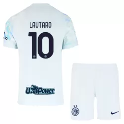 Levné Dětský Fotbalový Dres Inter Milán Lautaro Martinez 10 Venkovní 2025-26 Levné Dětský Fotbalový Dres Inter Milán Lautaro Martinez 10 Venkovní 2025-26
