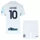 Levné Dětský Fotbalový Dres Inter Milán Lautaro Martinez 10 Venkovní 2025-26 Levné Dětský Fotbalový Dres Inter Milán Lautaro Martinez 10 Venkovní 2025-26