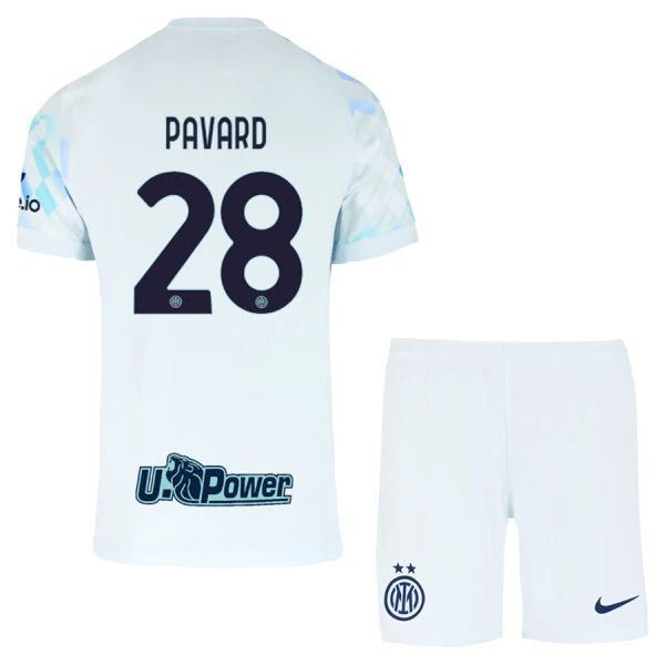 Levné Dětský Fotbalový Dres Inter Milán Pavard 28 Venkovní 2025-26 Levné Dětský Fotbalový Dres Inter Milán Pavard 28 Venkovní 2025-26