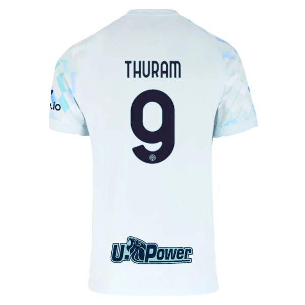 Levné Dětský Fotbalový Dres Inter Milán Thuram 9 Venkovní 2025-26