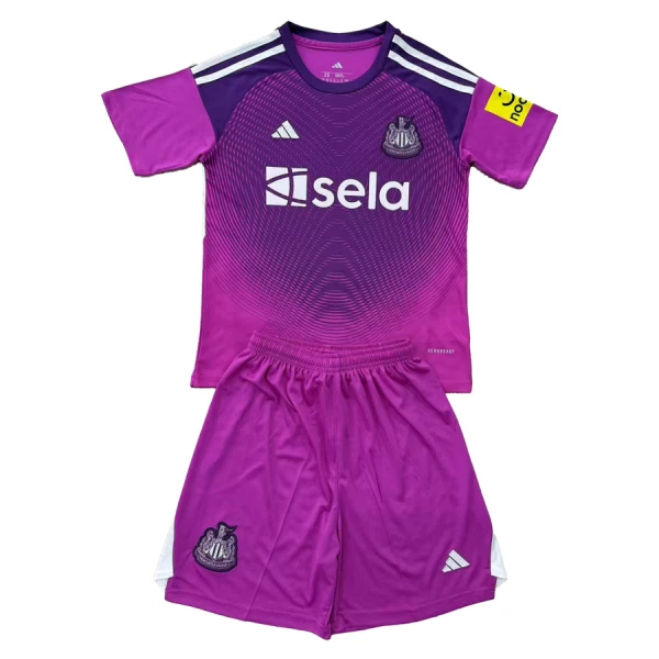 Levné Dětský Fotbalový Dres Newcastle United Purple Version Brankářské 2025-26 Levné Dětský Fotbalový Dres Newcastle United Purple Version Brankářské 2025-26