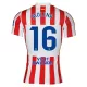 Levné Mužský Fotbalový Dres Atlético Madrid Molina 16 Domácí 2025-26 Levné Mužský Fotbalový Dres Atlético Madrid Molina 16 Domácí 2025-26