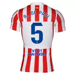 Levné Mužský Fotbalový Dres Atlético Madrid R. De Paul 5 Domácí 2025-26 Levné Mužský Fotbalový Dres Atlético Madrid R. De Paul 5 Domácí 2025-26