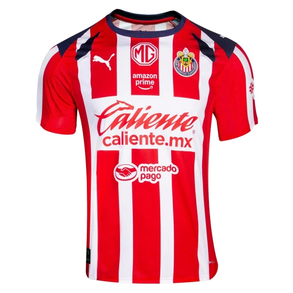 Levné Mužský Fotbalový Dres CD Guadalajara Domácí 2025-26 Levné Mužský Fotbalový Dres CD Guadalajara Domácí 2025-26