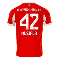 Levné Mužský Fotbalový Dres FC Bayern Mnichov Jamal Musiala 42 Domácí 2025-26 Levné Mužský Fotbalový Dres FC Bayern Mnichov Jamal Musiala 42 Domácí 2025-26