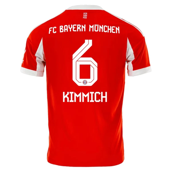 Levné Mužský Fotbalový Dres FC Bayern Mnichov Joshua Kimmich 6 Domácí 2025-26 Levné Mužský Fotbalový Dres FC Bayern Mnichov Joshua Kimmich 6 Domácí 2025-26