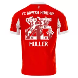 Levné Mužský Fotbalový Dres FC Bayern Mnichov Thomas Muller 25 Domácí 2025-26 - Speciální Levné Mužský Fotbalový Dres FC Bayern Mnichov Thomas Muller 25 Domácí 2025-26 - Speciální