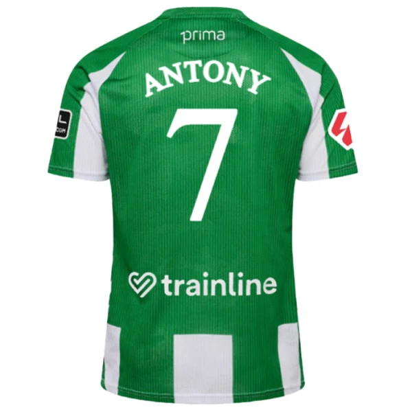 Levné Mužský Fotbalový Dres Real Betis Antony 7 Domácí 2025-26 Levné Mužský Fotbalový Dres Real Betis Antony 7 Domácí 2025-26