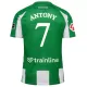 Levné Mužský Fotbalový Dres Real Betis Antony 7 Domácí 2025-26 Levné Mužský Fotbalový Dres Real Betis Antony 7 Domácí 2025-26