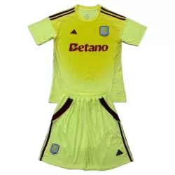 Levné Dětský Fotbalový Dres Aston Villa Brankářské 2025-26 Žlutá Levné Dětský Fotbalový Dres Aston Villa Brankářské 2025-26 Žlutá