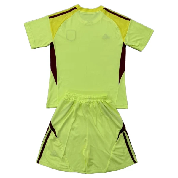 Levné Dětský Fotbalový Dres Aston Villa Brankářské 2025-26 Žlutá
