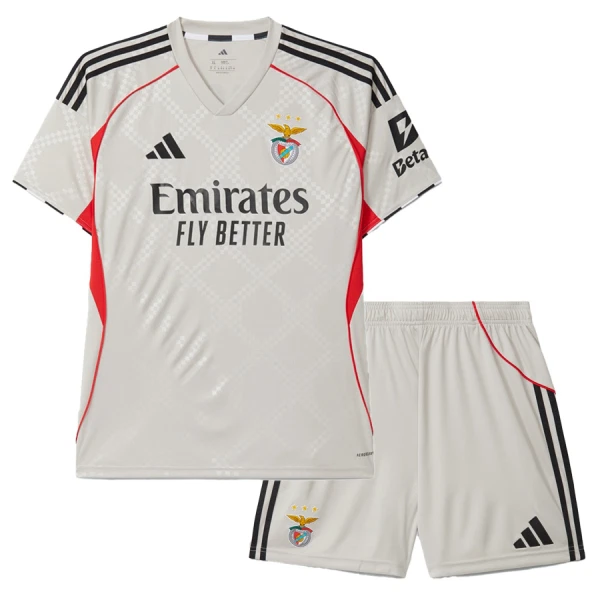 Levné Dětský Fotbalový Dres Benfica Lisabon Venkovní 2025-26