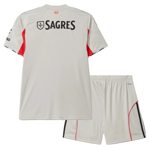 Levné Dětský Fotbalový Dres Benfica Lisabon Venkovní 2025-26