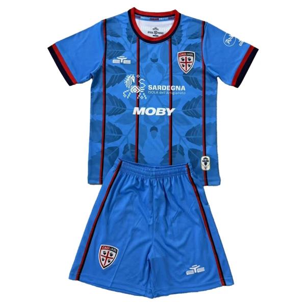 Levné Dětský Fotbalový Dres Cagliari Calcio Alternativní 2025-26