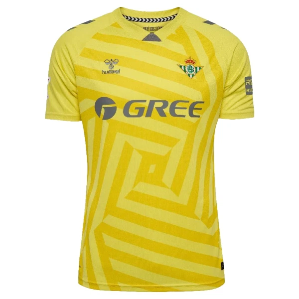 Levné Dětský Fotbalový Dres Real Betis Brankářské 2025-26 Žlutá
