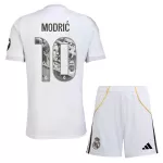 Levné Dětský Fotbalový Dres Real Madrid Modrić 10 Domácí 2025-26 - Speciální