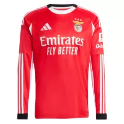 Levné Mužský Fotbalový Dres Benfica Lisabon Domácí 2025-26 Dlouhý Rukáv Levné Mužský Fotbalový Dres Benfica Lisabon Domácí 2025-26 Dlouhý Rukáv