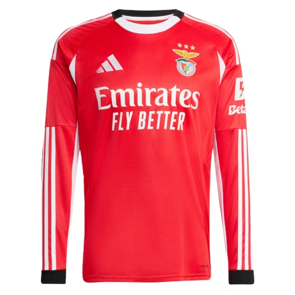 Levné Mužský Fotbalový Dres Benfica Lisabon Domácí 2025-26 Dlouhý Rukáv
