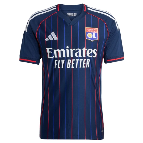 Levné Mužský Fotbalový Dres Olympique Lyon Venkovní 2025-26