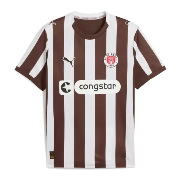 Levné Mužský Fotbalový Dres St Pauli Domácí 2025-26