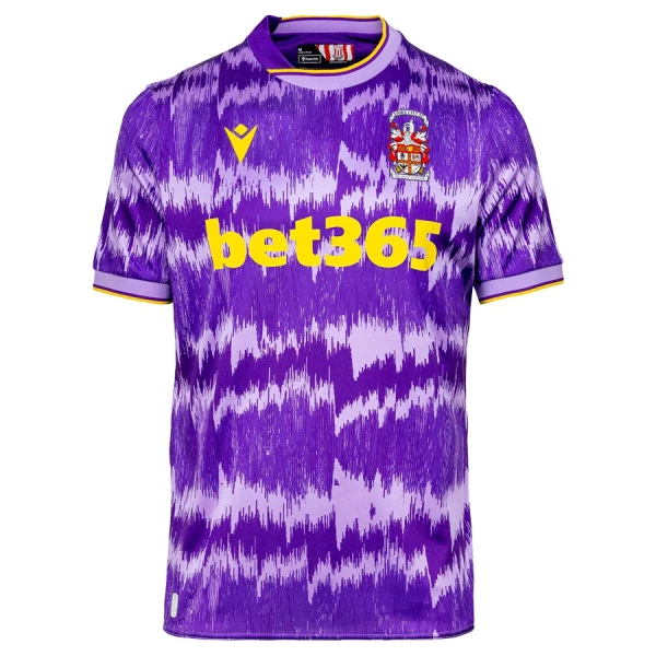 Levné Mužský Fotbalový Dres Stoke City Venkovní 2025-26