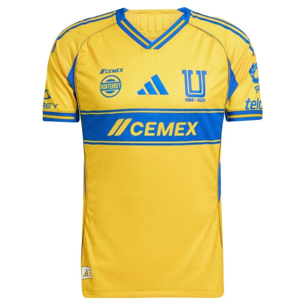 Levné Mužský Fotbalový Dres Tigres UANL Domácí 2025-26