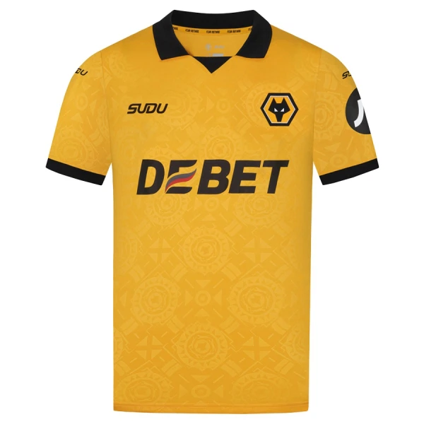 Levné Mužský Fotbalový Dres Wolverhampton Domácí 2025-26