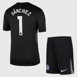 Levné Dětský Fotbalový Dres Chelsea Sanchez 1 Brankářské 2025-26 Levné Dětský Fotbalový Dres Chelsea Sanchez 1 Brankářské 2025-26