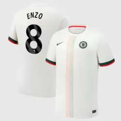 Levné Mužský Fotbalový Dres Chelsea Enzo 8 Venkovní 2025-26 Levné Mužský Fotbalový Dres Chelsea Enzo 8 Venkovní 2025-26