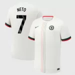 Levné Mužský Fotbalový Dres Chelsea Pedro Neto 7 Venkovní 2025-26