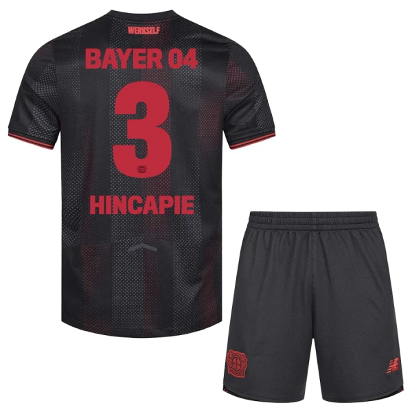 Levné Dětský Fotbalový Dres Bayer 04 Leverkusen Piero Hincapie 3 Domácí 2025-26