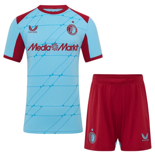 Levné Dětský Fotbalový Dres Feyenoord Alternativní 2025-26