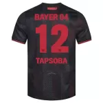 Levné Mužský Fotbalový Dres Bayer 04 Leverkusen Edmond Tapsoba 12 Domácí 2025-26