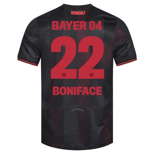 Levné Mužský Fotbalový Dres Bayer 04 Leverkusen Victor Boniface 22 Domácí 2025-26