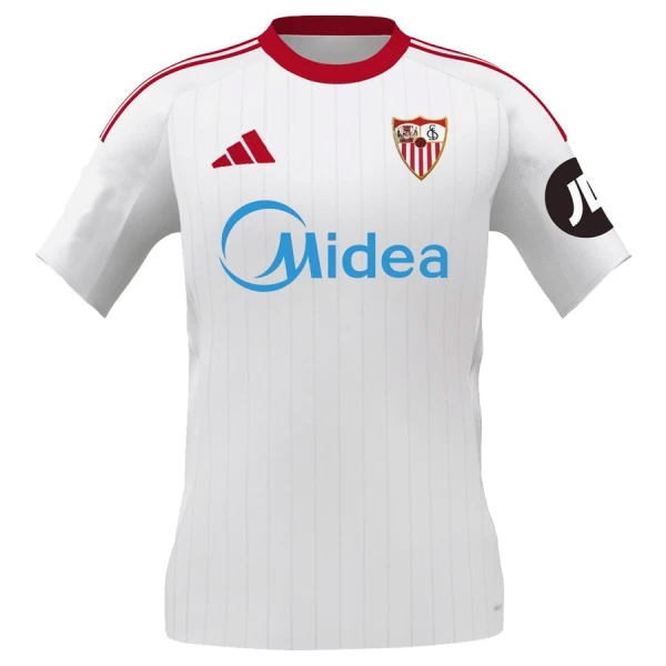 Levné Mužský Fotbalový Dres Sevilla FC Domácí 2025-26