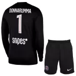 Levné Dětský Fotbalový Dres Paris Saint-Germain Gianluigi Donnarumma 1 Brankářské 2025-26 Dlouhý Rukáv